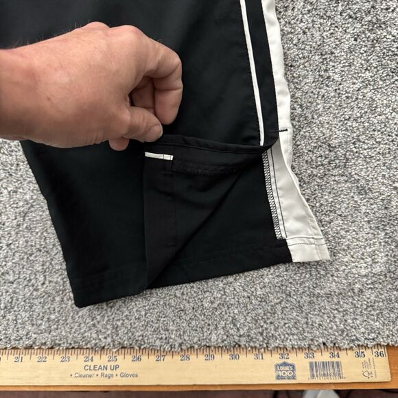 Nike Track Pants Womens Large Y2K Fit Dry Streetwear Athleisure Slit at Ankle - Picture 3 of 16